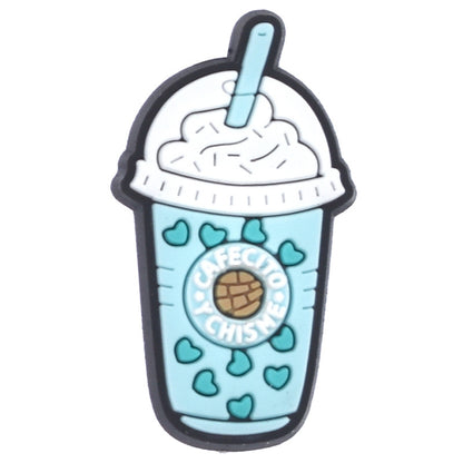 Milktea/drinks/icecream/bubbletea crocs sticker/charm/jibbitz/gibit