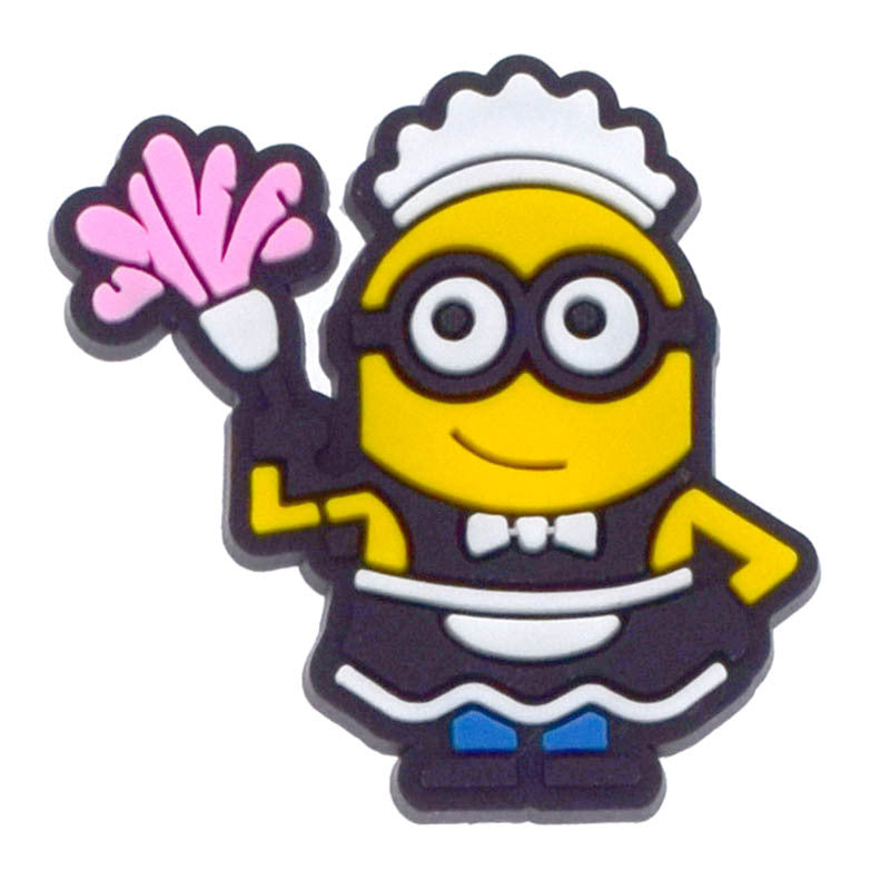 Minions cartoon crocs sticker/charm/jibbitz/gibit