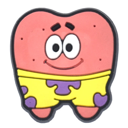 SpongeBob cartoon crocs sticker/charm/jibbitz/gibit 2