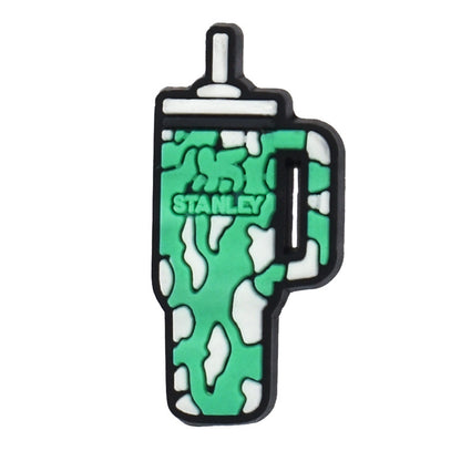 Beverage water/juice cups crocs sticker/charm/jibbitz/gibit