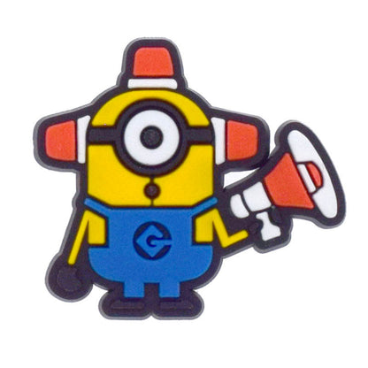 Minions cartoon crocs sticker/charm/jibbitz/gibit