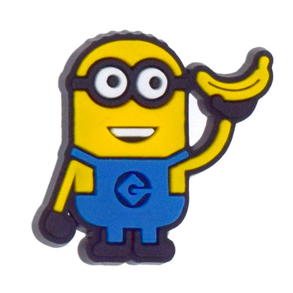 Minions cartoon crocs sticker/charm/jibbitz/gibit