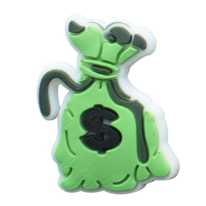 Money series bit coin USD crocs sticker/charm/jibbitz/gibit