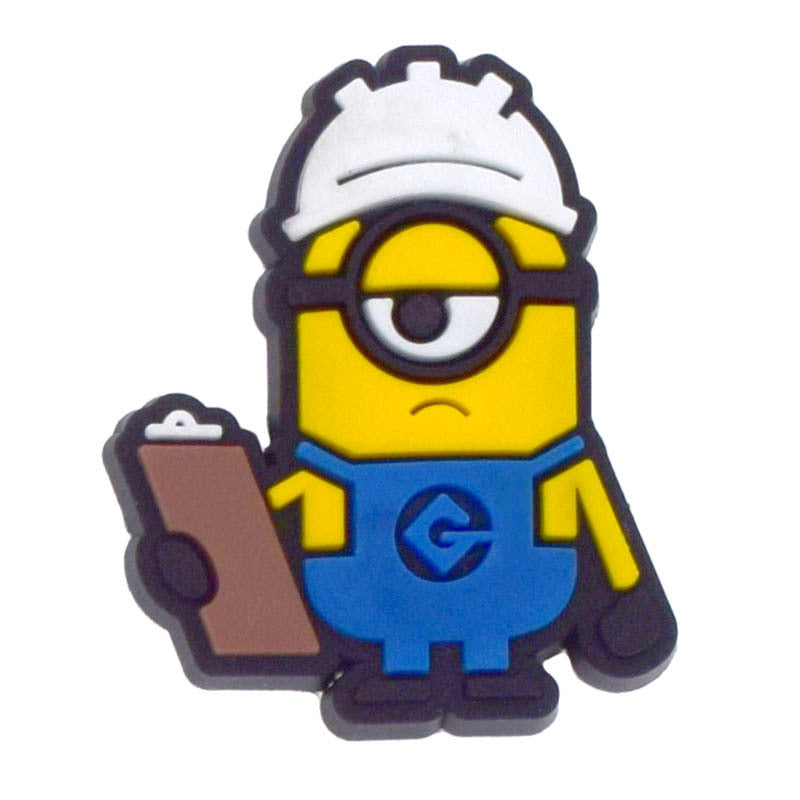 Minions cartoon crocs sticker/charm/jibbitz/gibit