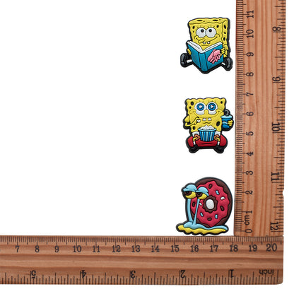 SpongeBob cartoon crocs sticker/charm/jibbitz/gibit 2