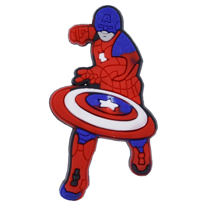 Avengers/super heros superman/spiderman/batman crocs sticker/charm/jibbitz/gibit 1