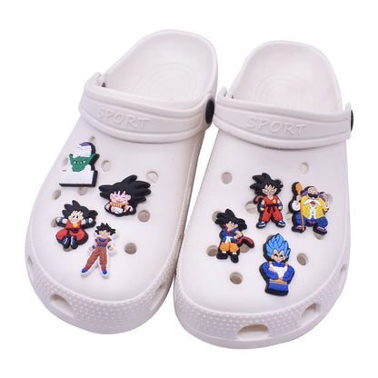 Dragon ball cartoon crocs sticker/charm/jibbitz/gibit