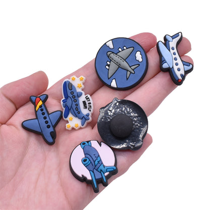 Airplane crocs sticker/charm/jibbitz/gibit