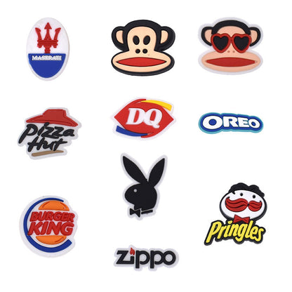 Trademark logos crocs sticker/charm/jibbitz/gibit