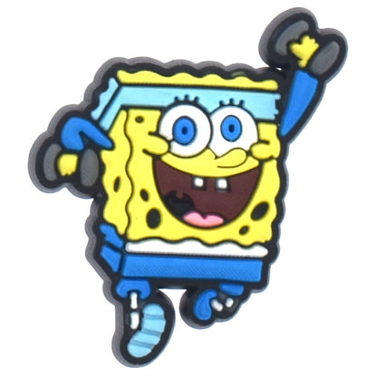 SpongeBob cartoon crocs sticker/charm/jibbitz/gibit 2