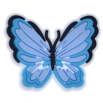 Colorized butterfly crocs sticker/charm/jibbitz/gibit