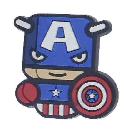 Avengers/super heros superman/spiderman/batman crocs sticker/charm/jibbitz/gibit 2