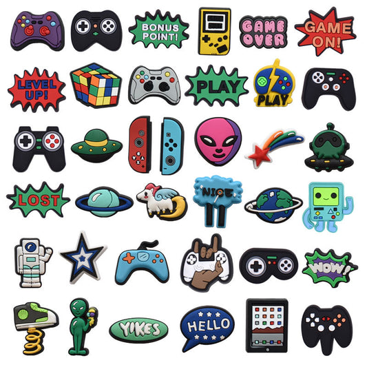 Game pads crocs sticker/charm/jibbitz/gibit