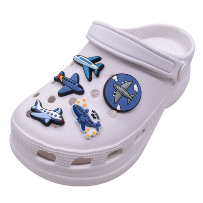 Airplane crocs sticker/charm/jibbitz/gibit