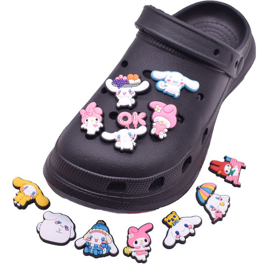 Baby cinnamon/Melody cartoon crocs sticker/charm/jibbitz/gibit