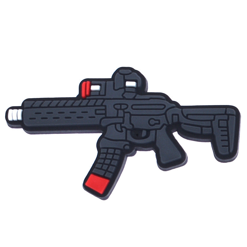 Guns  crocs sticker/charm/jibbitz/gibit