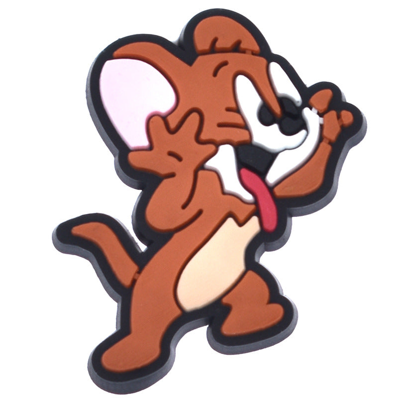 Tom and Jerry cartoon crocs sticker/charm/jibbitz/gibit