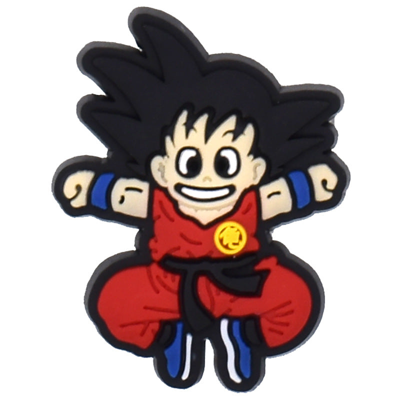 Dragon ball cartoon crocs sticker/charm/jibbitz/gibit