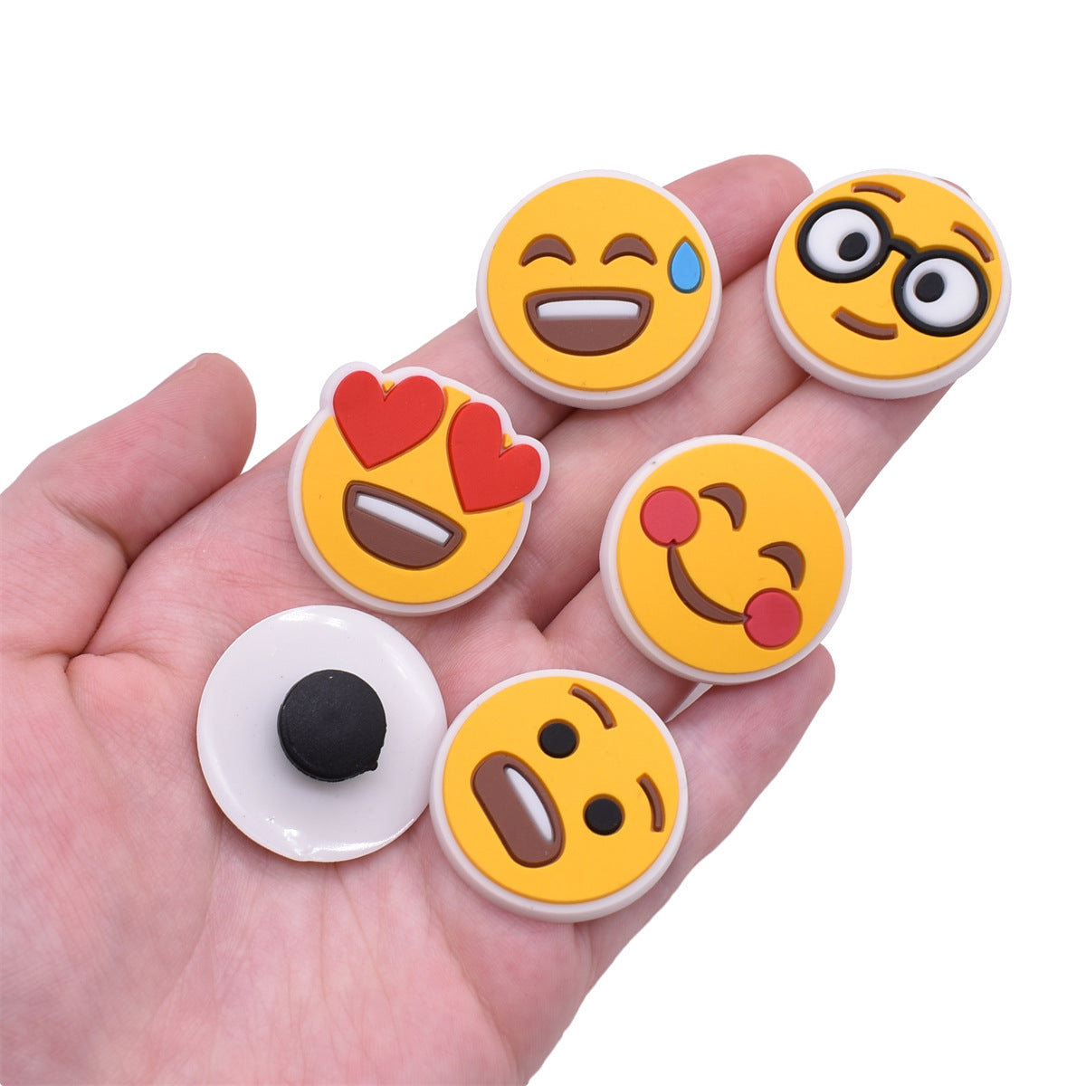 Emojis crocs sticker/charm/jibbitz/gibit