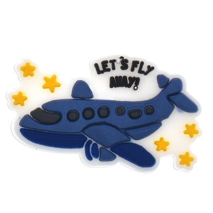 Airplane crocs sticker/charm/jibbitz/gibit