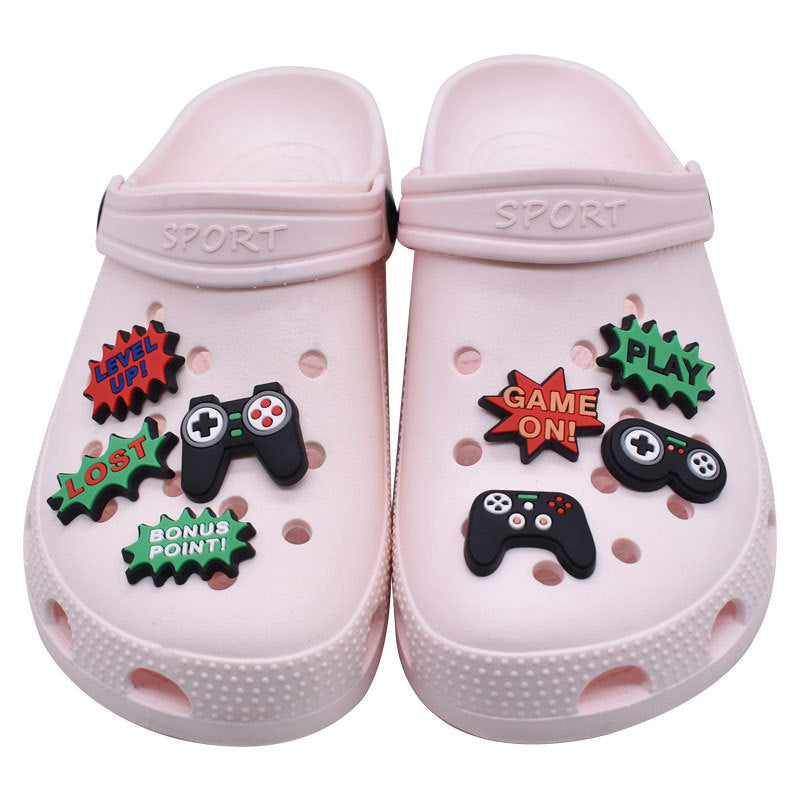 Game pads crocs sticker/charm/jibbitz/gibit