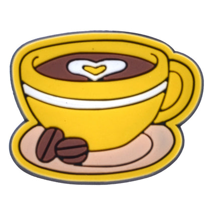 Coffee and Cups crocs sticker/charm/jibbitz/gibit