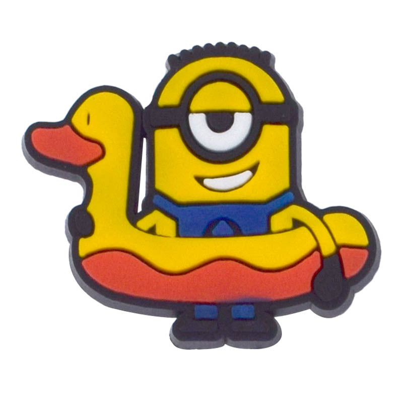 Minions cartoon crocs sticker/charm/jibbitz/gibit