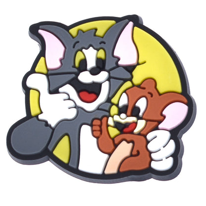 Tom and Jerry cartoon crocs sticker/charm/jibbitz/gibit